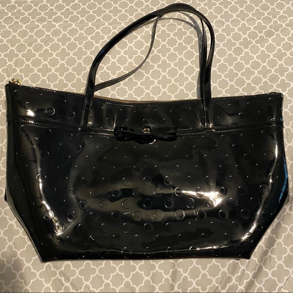 KATE SPADE - zippered tote bag